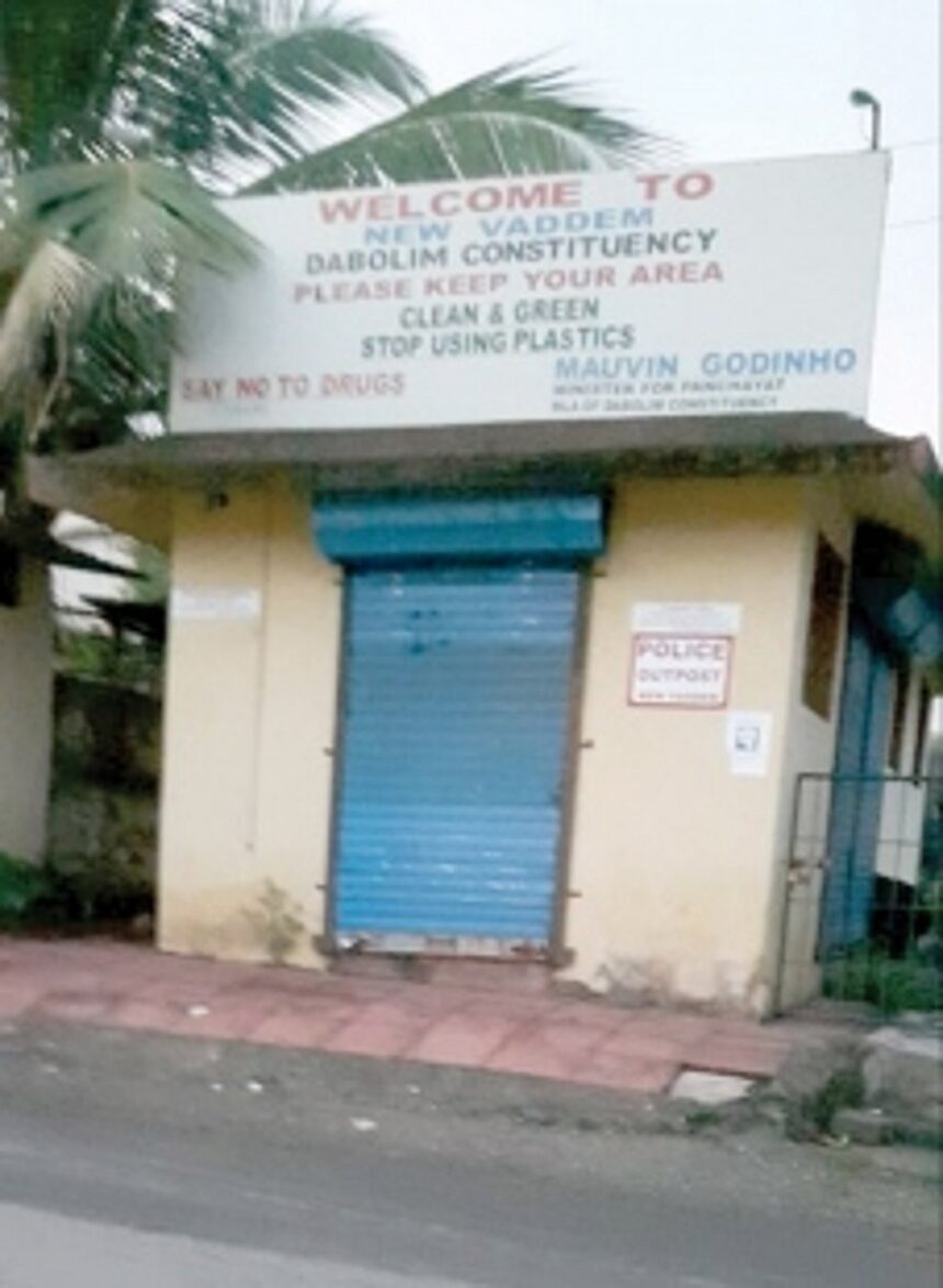 Police outpost at Vasco has  no occupancy certificate