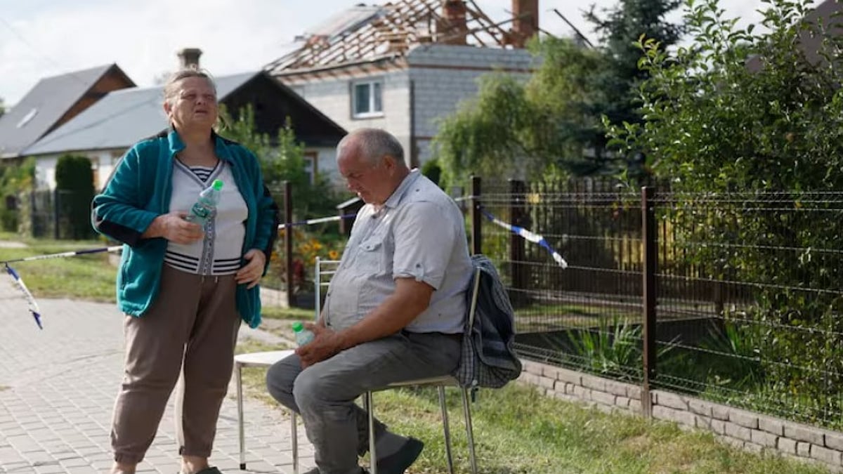 Polish Pensioner Survives Drone Crash That Destroyed His Home