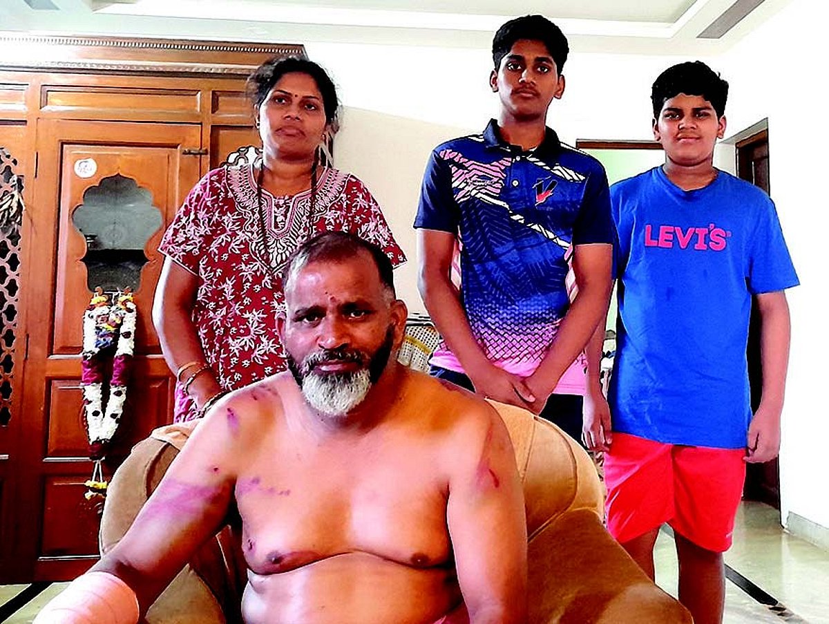 Political turf war? Masked men
beat up Mandrem ex-sarpanch
