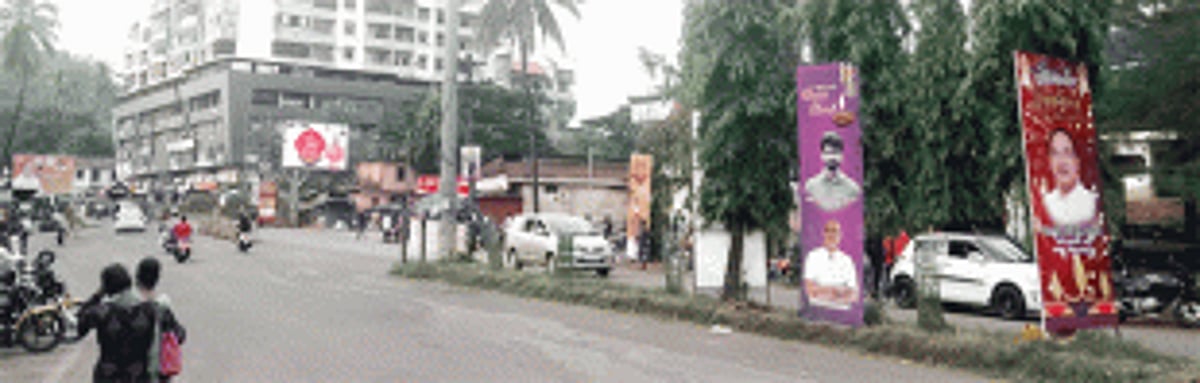 Politicians create polls atmosphere in Ponda with Diwali greetings