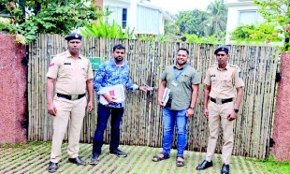 Pollution Control Board seals hotels discharging sewage in fields at Anjuna