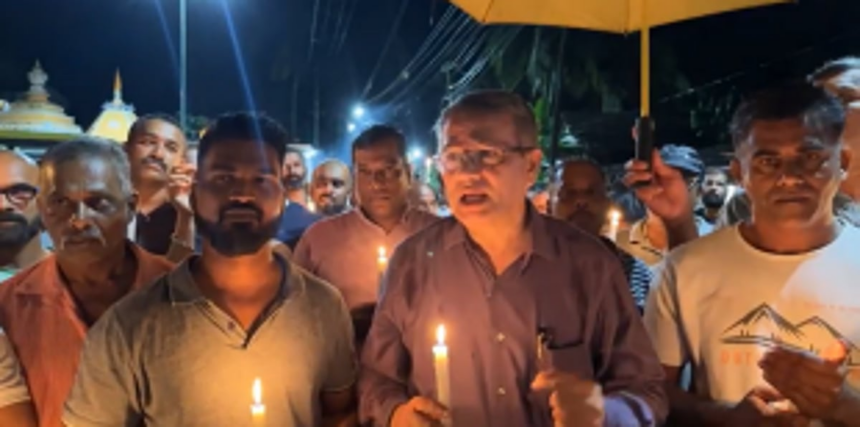 Pomburpa-Ecoxim hold peaceful  march against mega project