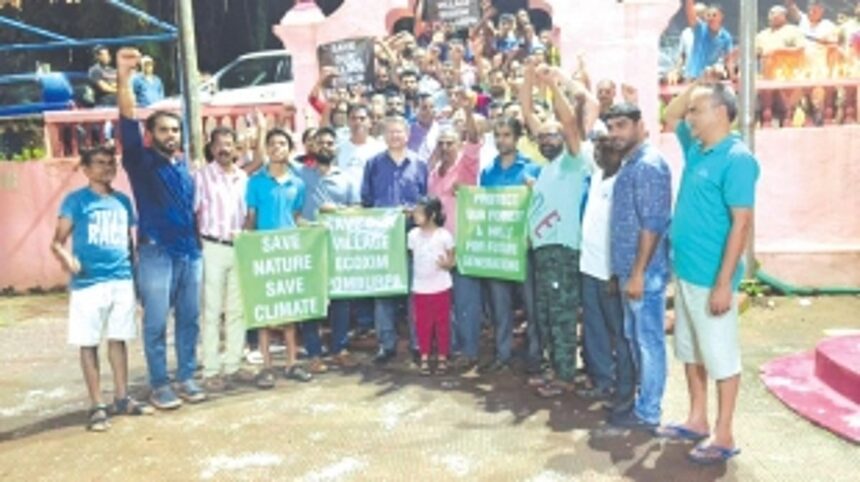 Pomburpa-Olaulim VP issues stop work order to mega hsg project 1 Pomburpa-Olaulim VP issues stop work order to mega hsg project