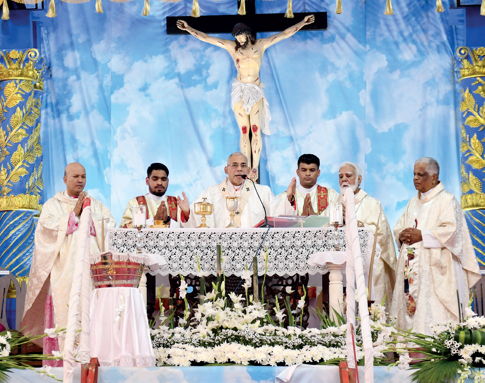 Pomp, religious fervour mark St Joseph Vaz feast at Sancoale