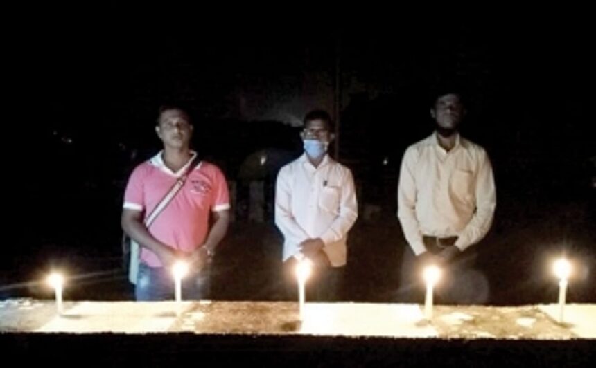Ponda-Curti Khandepar NH stretch in darkness 1 Ponda-Curti Khandepar NH stretch in darkness