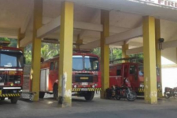 Ponda Fire Station gets new water bowser truck