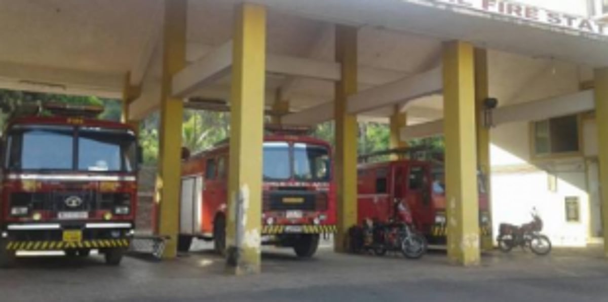 Ponda Fire Station gets new water bowser truck
