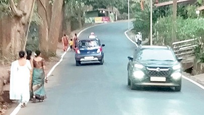 Ponda Locals Raise Concerns Over Road Widening, Lack of Footpaths and Pedestrian Safety