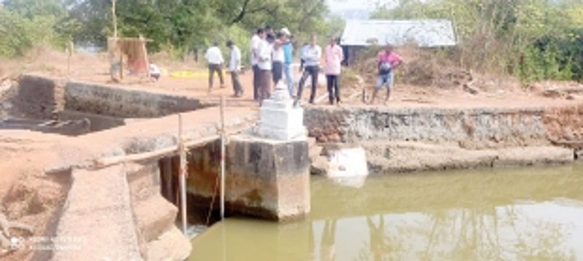 Ponda Mamlatdar orders release of sluice water at Zuvya Katar