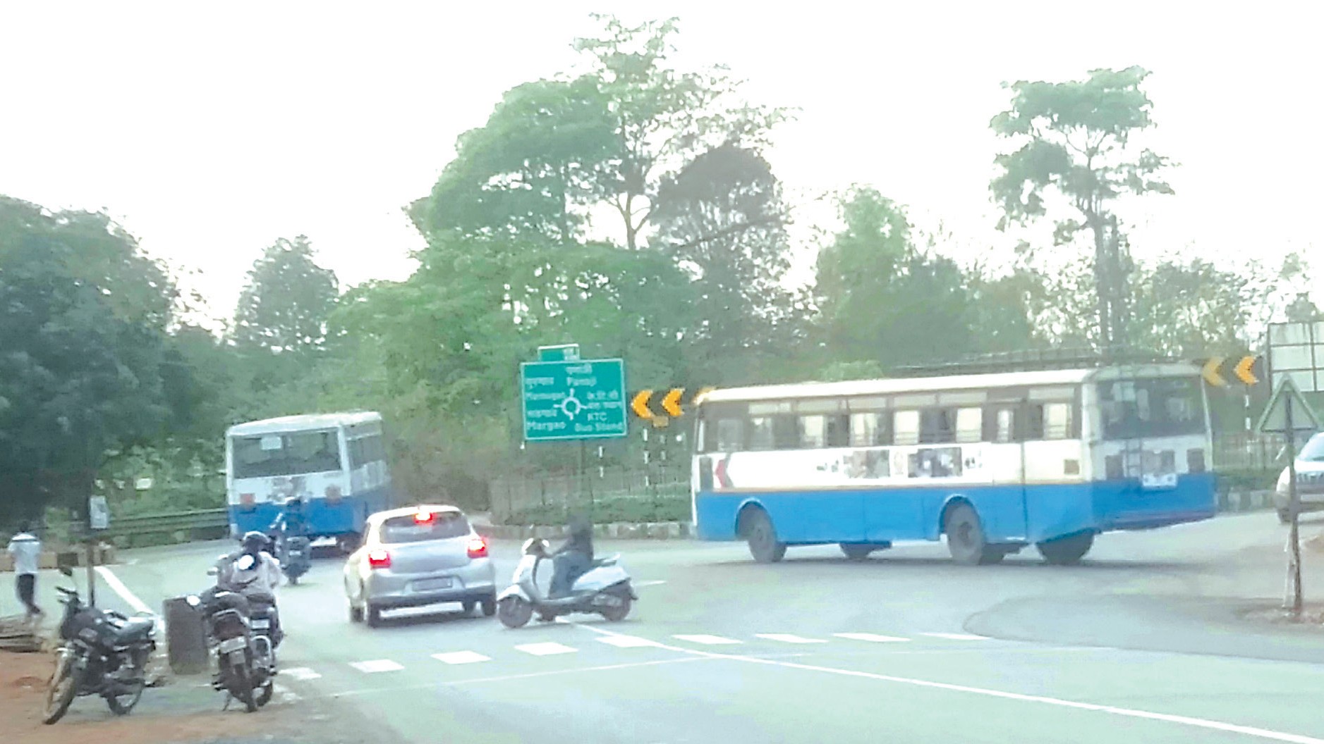 Ponda Residents Demand Urgent Road Safety Improvements at GVM Circle