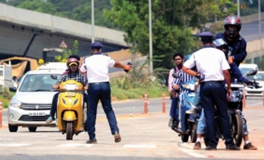 Ponda Traffic Police booked 25,100  traffic violations