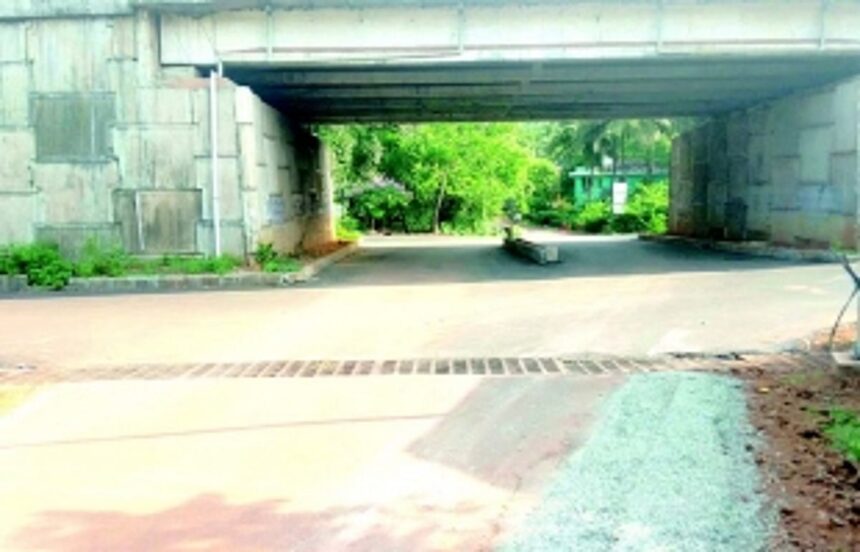 Ponda locals baffled as speed breakers vanish after road repair 1 Ponda locals baffled as speed breakers vanish after road repair