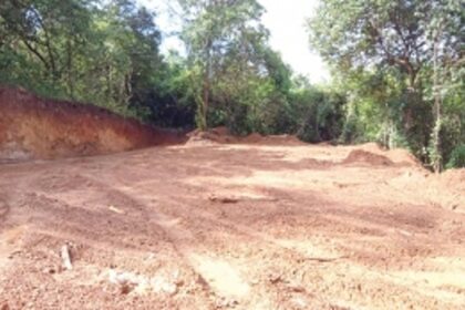 Ponda locals complain about hill cutting at Bond Bag Bethora