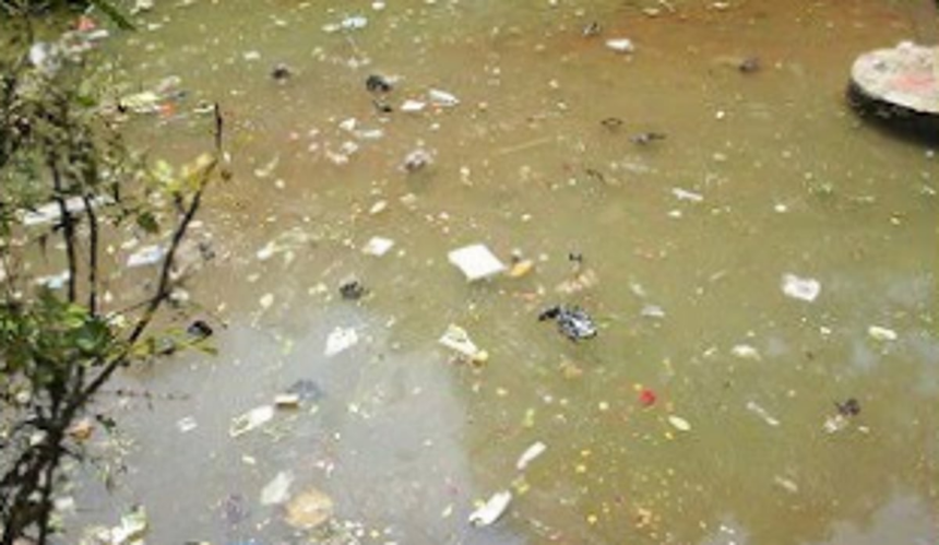 Ponda locals concerned over water stagnation at bus stand 1 Ponda locals concerned over water stagnation at bus stand