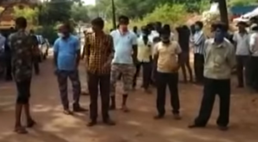 Ponda locals ponder over labourers’ exodus 1 Ponda locals ponder over labourers’ exodus