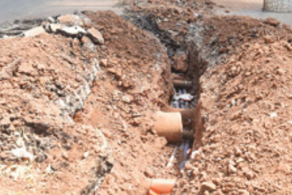 Ponda locals sick of roads being dug up for long-pending sewage project