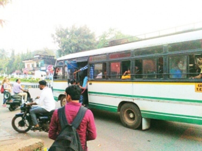 Ponda locals threaten protest unauthorised bus halts 1 Ponda locals threaten protest unauthorised bus halts