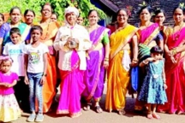 Ponda resonates to joyful beats as women celebrate Dhalo Festival across the taluka