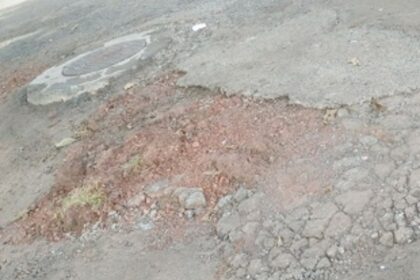 Ponda sewerage chambers are not  uniform compared to road level