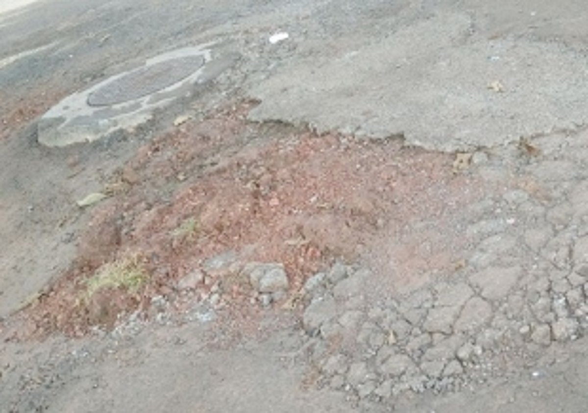 Ponda sewerage chambers are not  uniform compared to road level