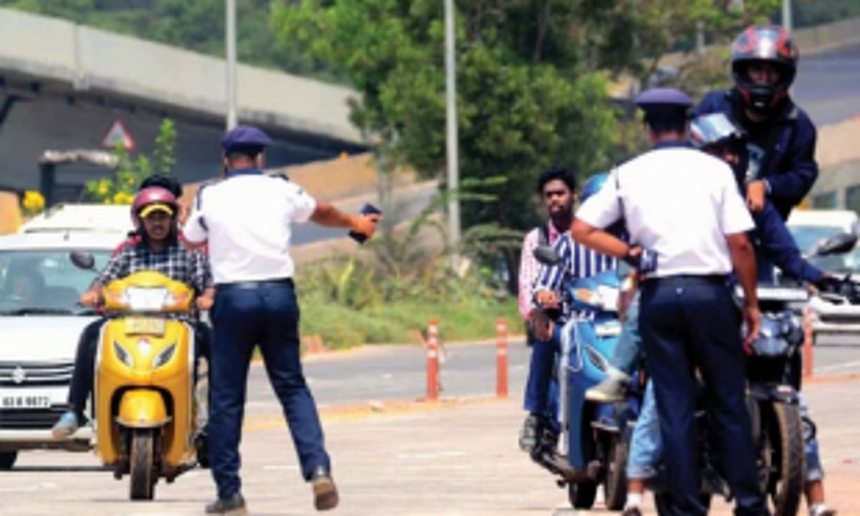 Ponda traffic cell penalises violators, nets Rs 1.74 cr