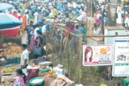 Ponda vendors object to Karnataka vendors selling flowers and fruits