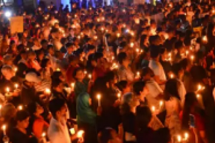 Ponda youth protest   Hathras gang-rape