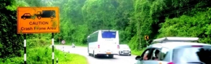 Pondaites call for ensuring safety of road users by widening NH, narrow roads 1 Pondaites call for ensuring safety of road users by widening NH, narrow roads