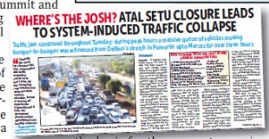 Ponjekars salute the High Court for taking cognisance of the impending traffic chaos in the capital 1 Ponjekars salute the High Court for taking cognisance of the impending traffic chaos in the capital