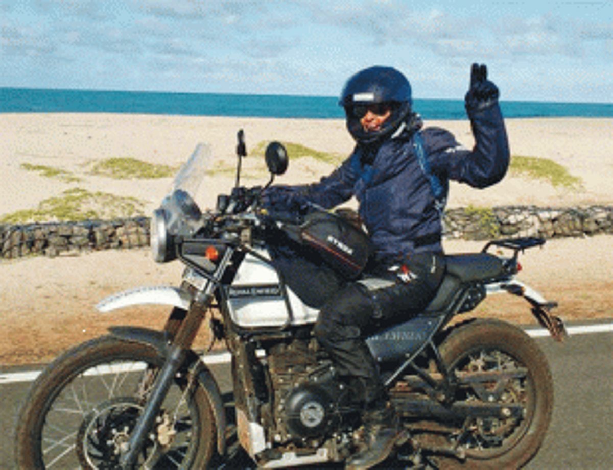 Pooja rides again! Solo female biker on coastal ride