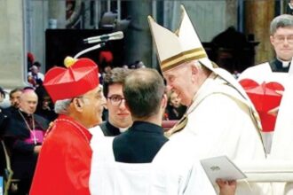 Pope Francis elevates, His Eminence, Archbishop of Goa, Filipe Neri Ferrao as Cardinal