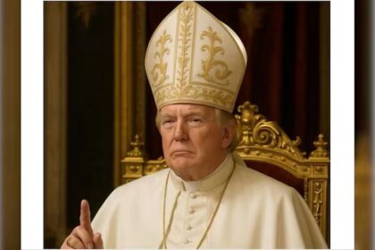 Pope Trump? White House shares AI image of US President Donald Trump in papal robes