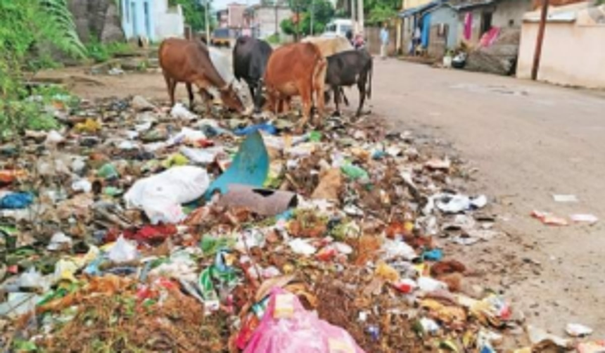 Port Town losing sight to roadside garbage 1 Port Town losing sight to roadside garbage