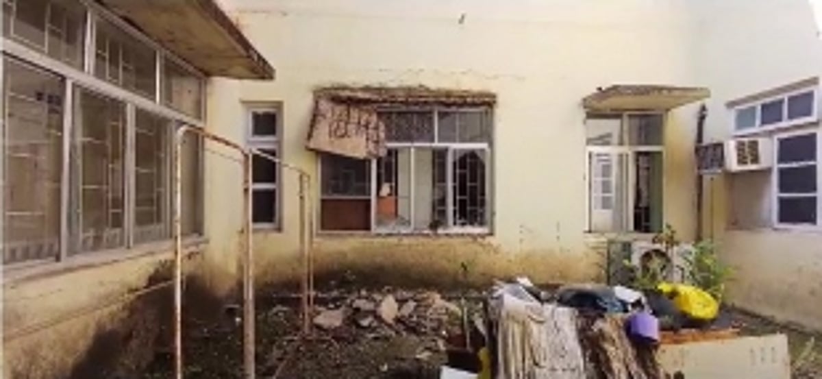 Portion of Old Hospicio building's slab collapses; No injuries reported