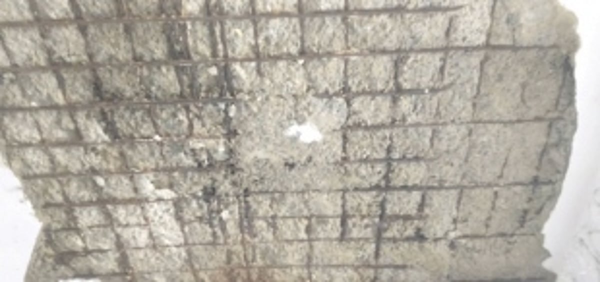 Portion of Ponda fish market  concrete ceiling collapses