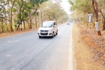 Portion of road at Padi on NH66 ‘sinks’ due to substandard work