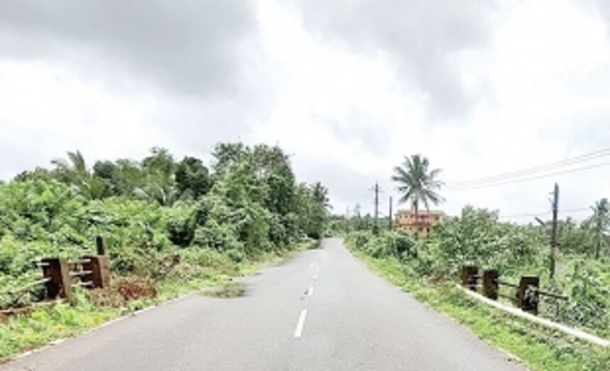 Portuguese era culvert at Uguem needs urgent attention