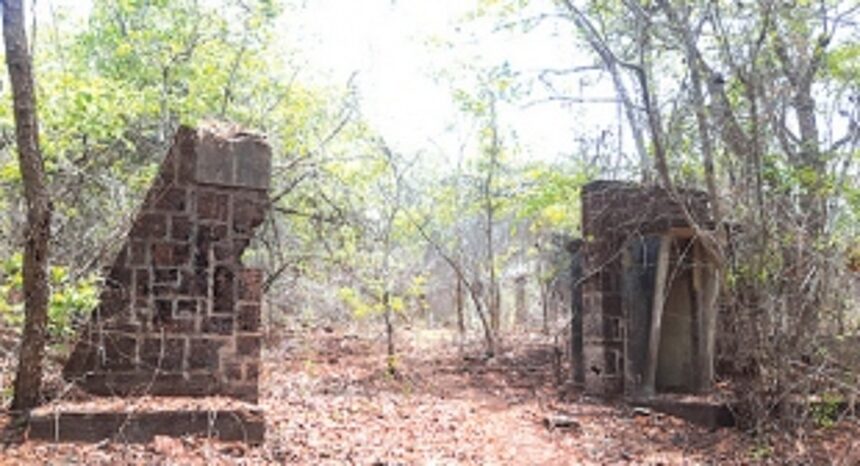 Portuguese structure still stands tall at Curdi ­