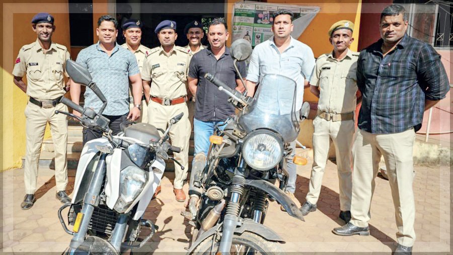 Porvorim Police Crack Down on Auto and Two-Wheeler Theft Gang, Recover Rs 4 Lakh Worth Stolen Property
