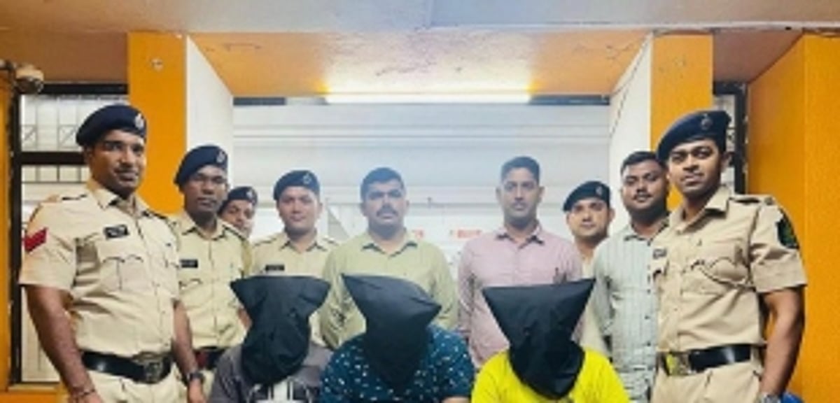 Porvorim Police Crackdown on Illegal Cricket Betting Operation at Alto-Pilerne; Three Arrested.