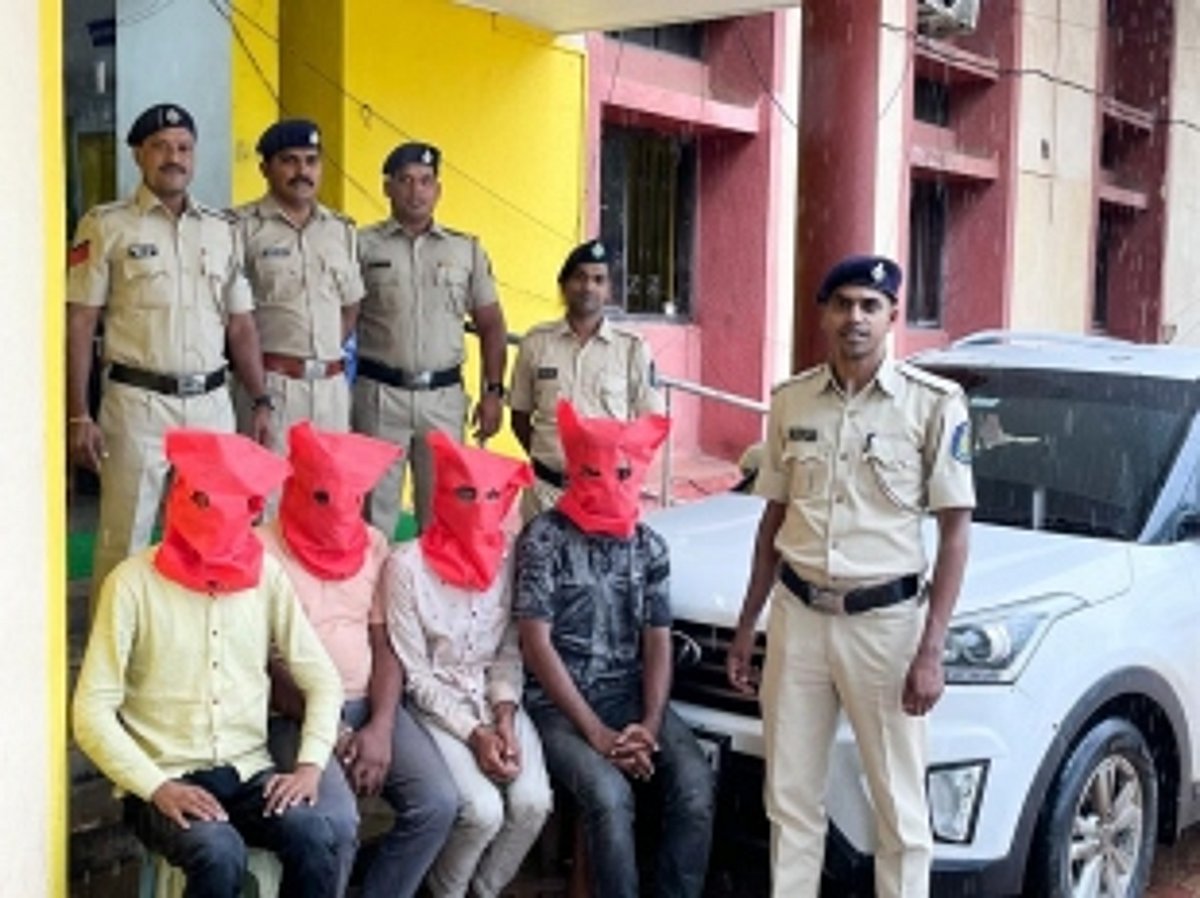 Porvorim Police arrest four auto thieves