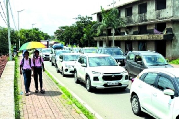 Porvorim traffic diversion trial run begins ahead of six-lane corridor construction