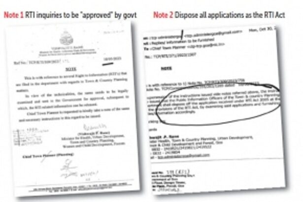 Potential Court rap makes TCP Minister ‘supersede’ his own RTI orders, which delayed & effectively blocked RTI queries
