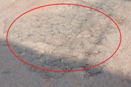 Potholes covered