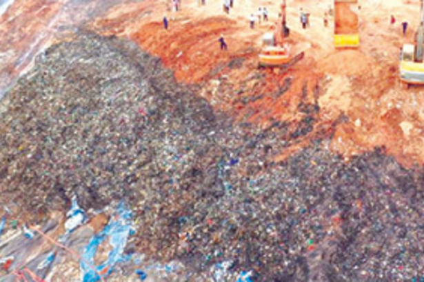 Power interruption, machine fault, halt bailing process of Sonsoddo waste