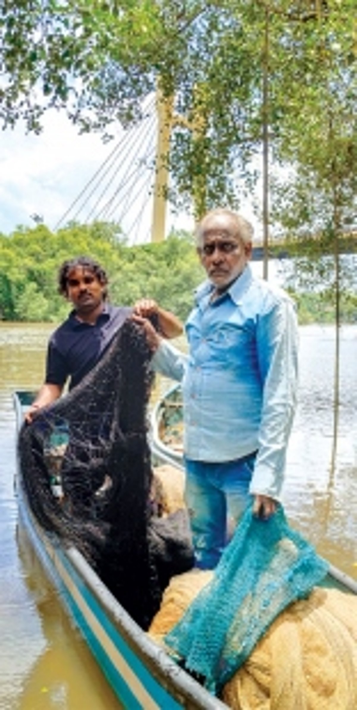 Pravin Shet’s struggle to keep the ancient tradition of ‘Aar’ fishing afloat in Corjuem