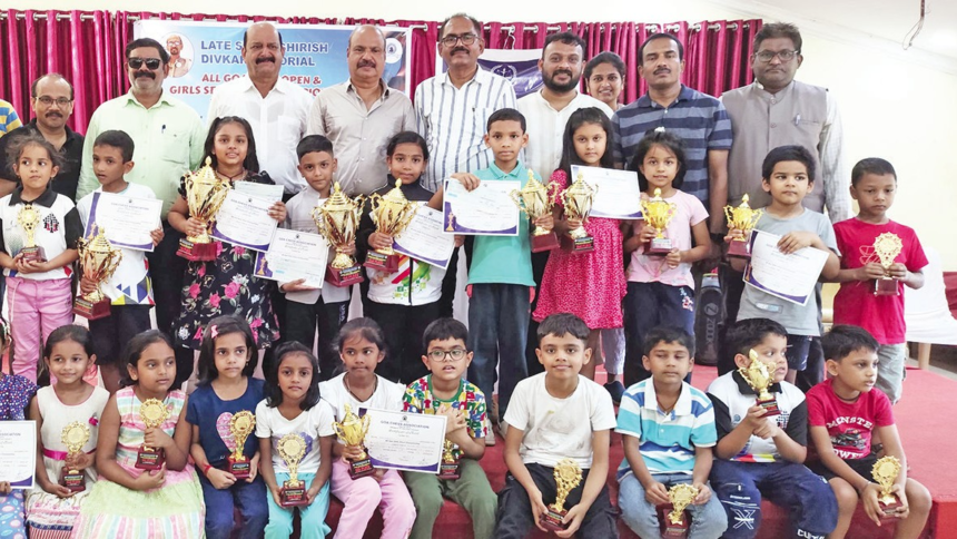 Prayank Gaonkar and Sidonia Da Cunha Win All-Goa U-9 Chess Championship 2025 1 Prayank Gaonkar and Sidonia Da Cunha Win All-Goa U-9 Chess Championship 2025