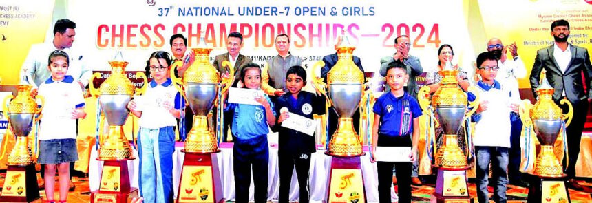 Prayank wins silver medal at U-7 National Chess Championship 1 Prayank wins silver medal at U-7
National Chess Championship