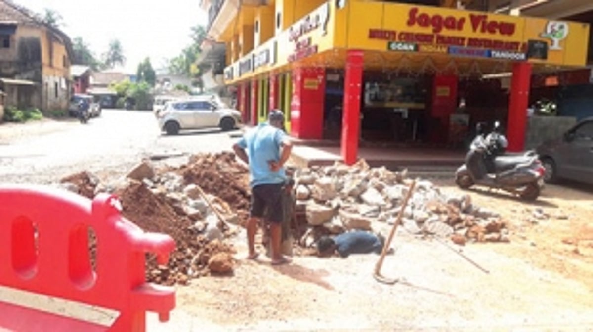 Preparatory work not done  to prevent flooding in Panjim