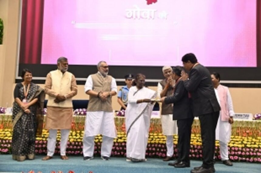 President Murmu felicitates Goa for ‘Har Ghar Jal’
